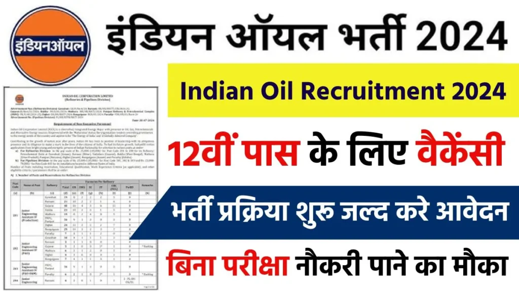 Indian Oil Recruitment 2024